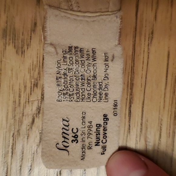 Soma Intimates & Sleepwear Soma Embraceable Full Coverage Nursing